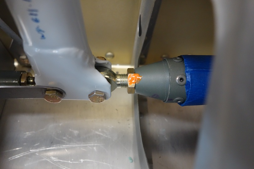 W716 Aileron Pushrod too short Van's Air Force